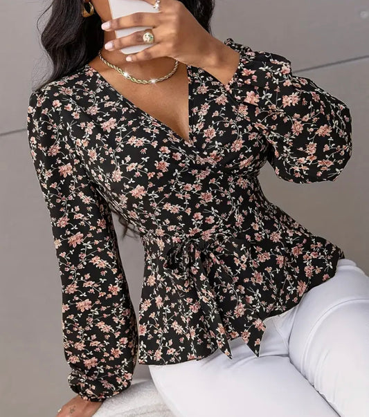 Blouse in luxury clothing