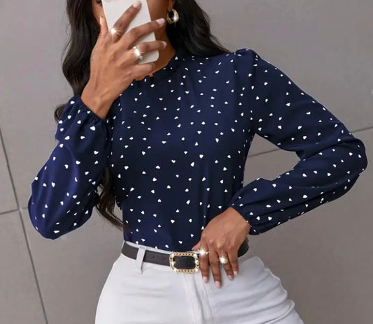 Blouse in women’s luxurious clothes